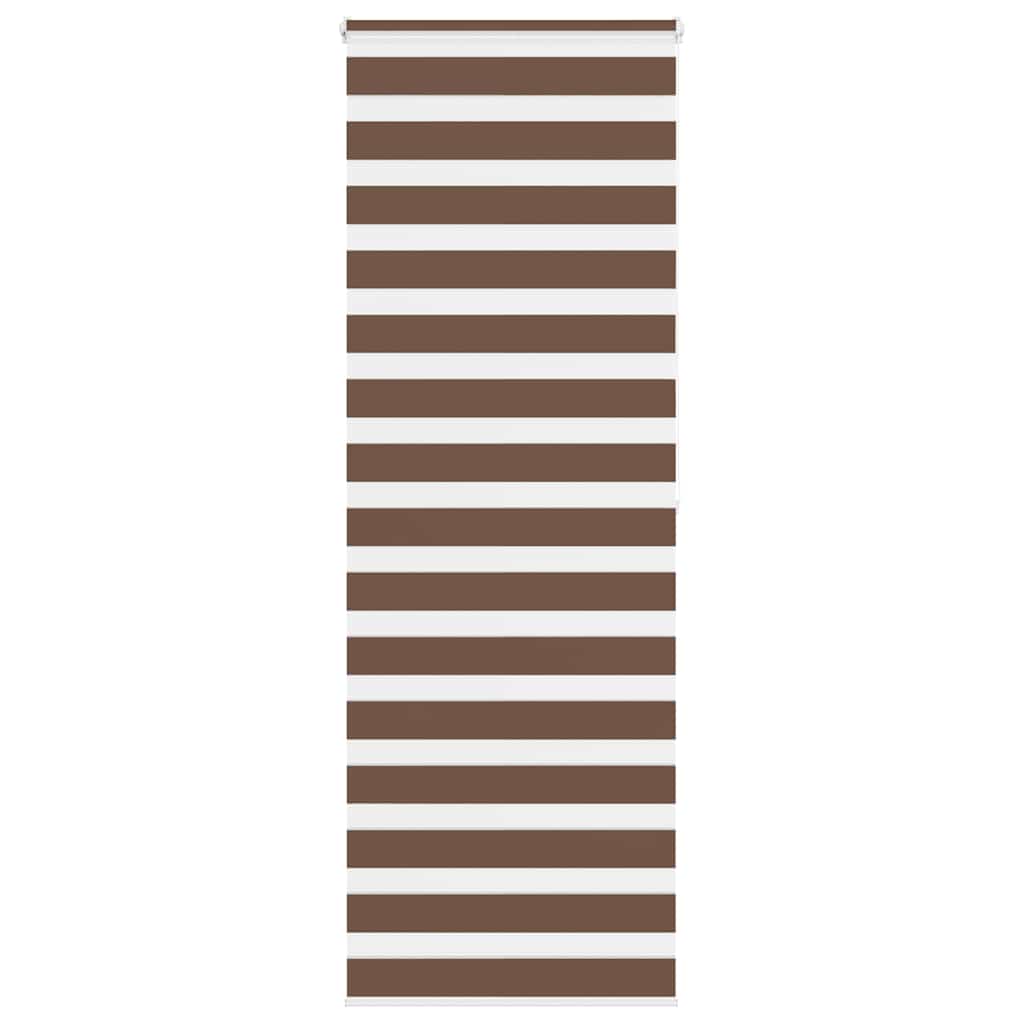Pleated Blind Light Grey 85x200 cm Fabric Width 84.4 cm Polyester