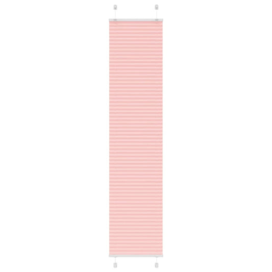 Pleated Blind Pink 45x200 cm Fabric Width 44.4 cm Polyester