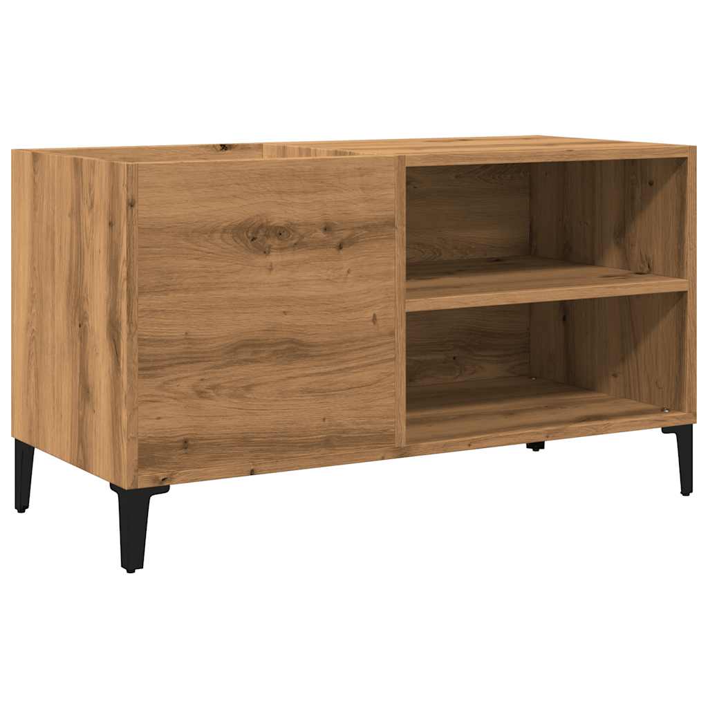 Record Cabinet Artisan Oak 84.5x38x48 cm Engineered Wood