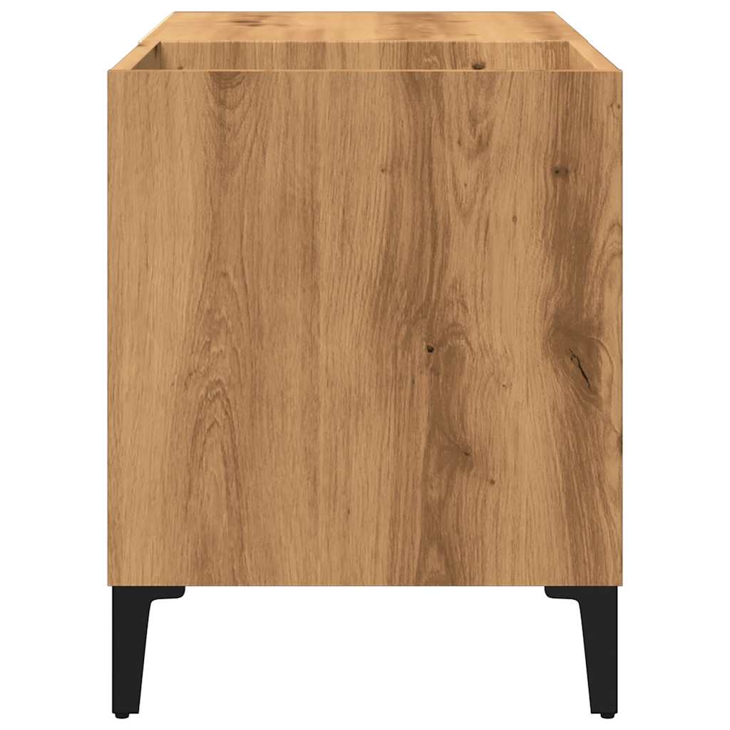 Record Cabinet Artisan Oak 84.5x38x48 cm Engineered Wood