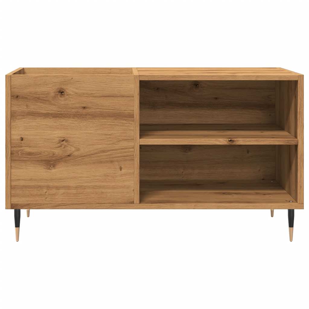 Record Cabinet Artisan Oak 84.5x38x48 cm Engineered Wood
