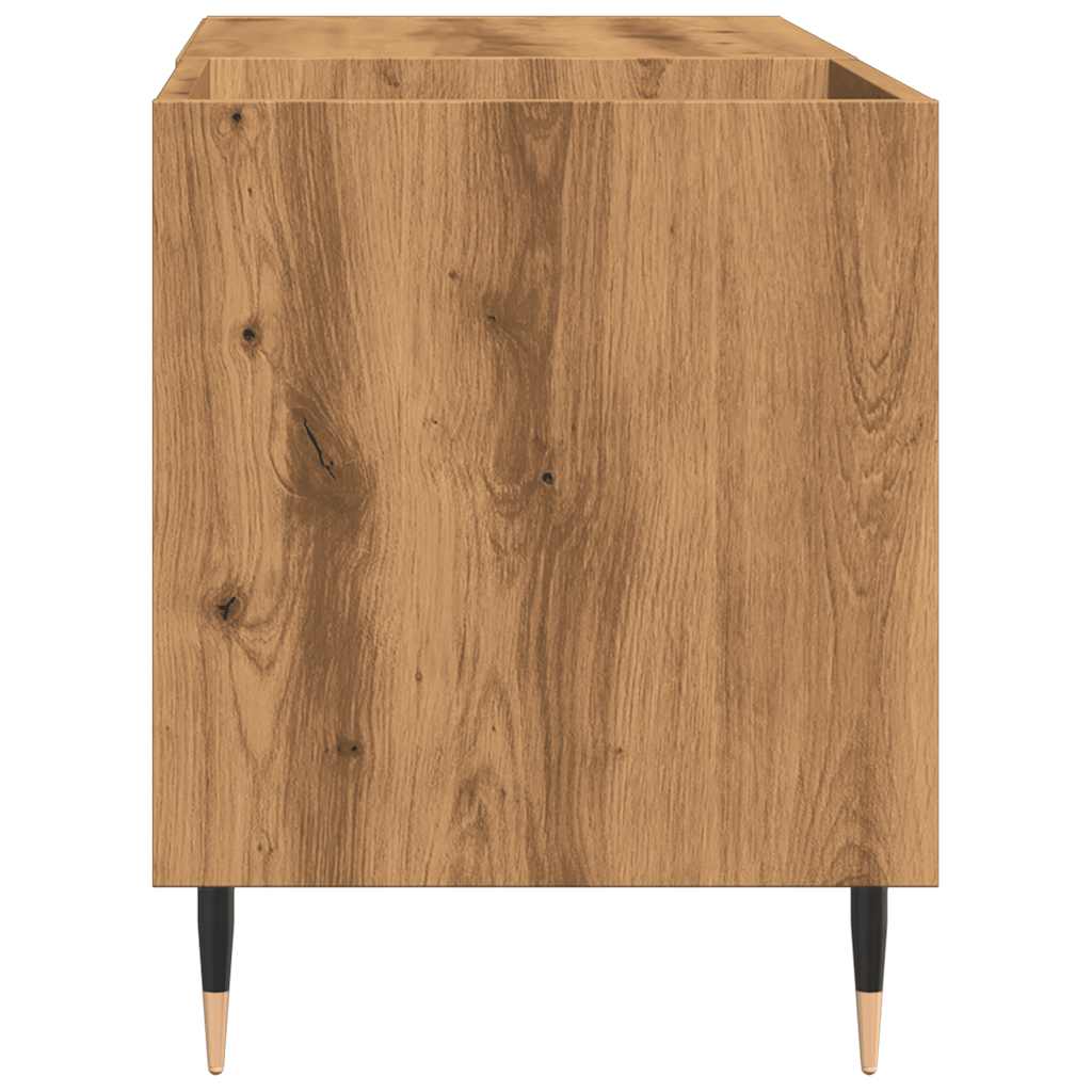Record Cabinet Artisan Oak 84.5x38x48 cm Engineered Wood