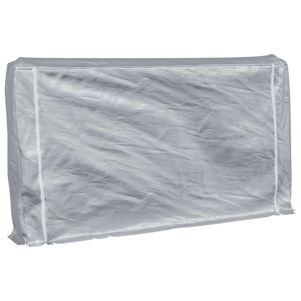 Firewood Rack with Rain Cover 250x25x150 cm Galvanised steel