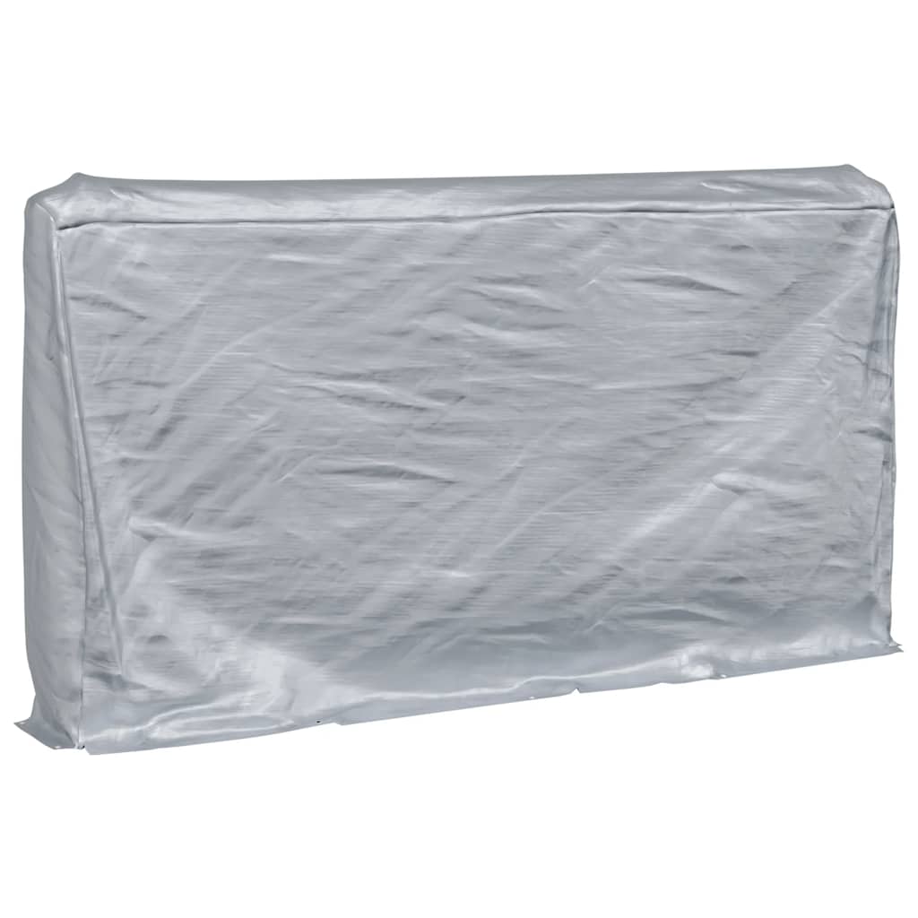 Firewood Rack with Rain Cover 250x25x150 cm Galvanised steel