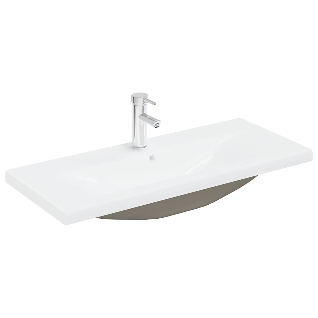 3 Piece Bathroom Furniture Set Sonoma Oak Engineered Wood