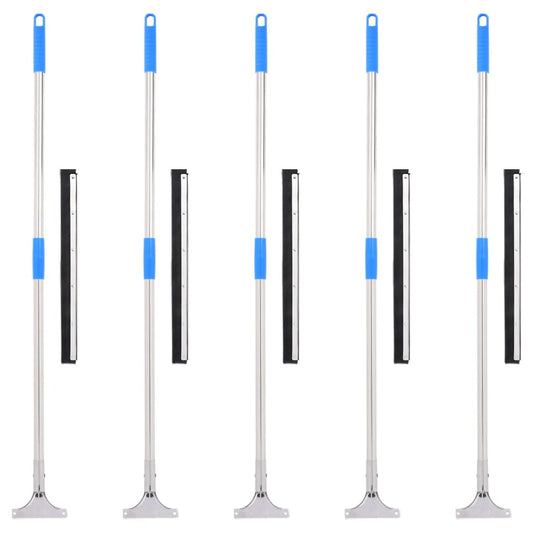 Floor Squeegees 5 pcs 45.5x119.5 cm Steel and Rubber