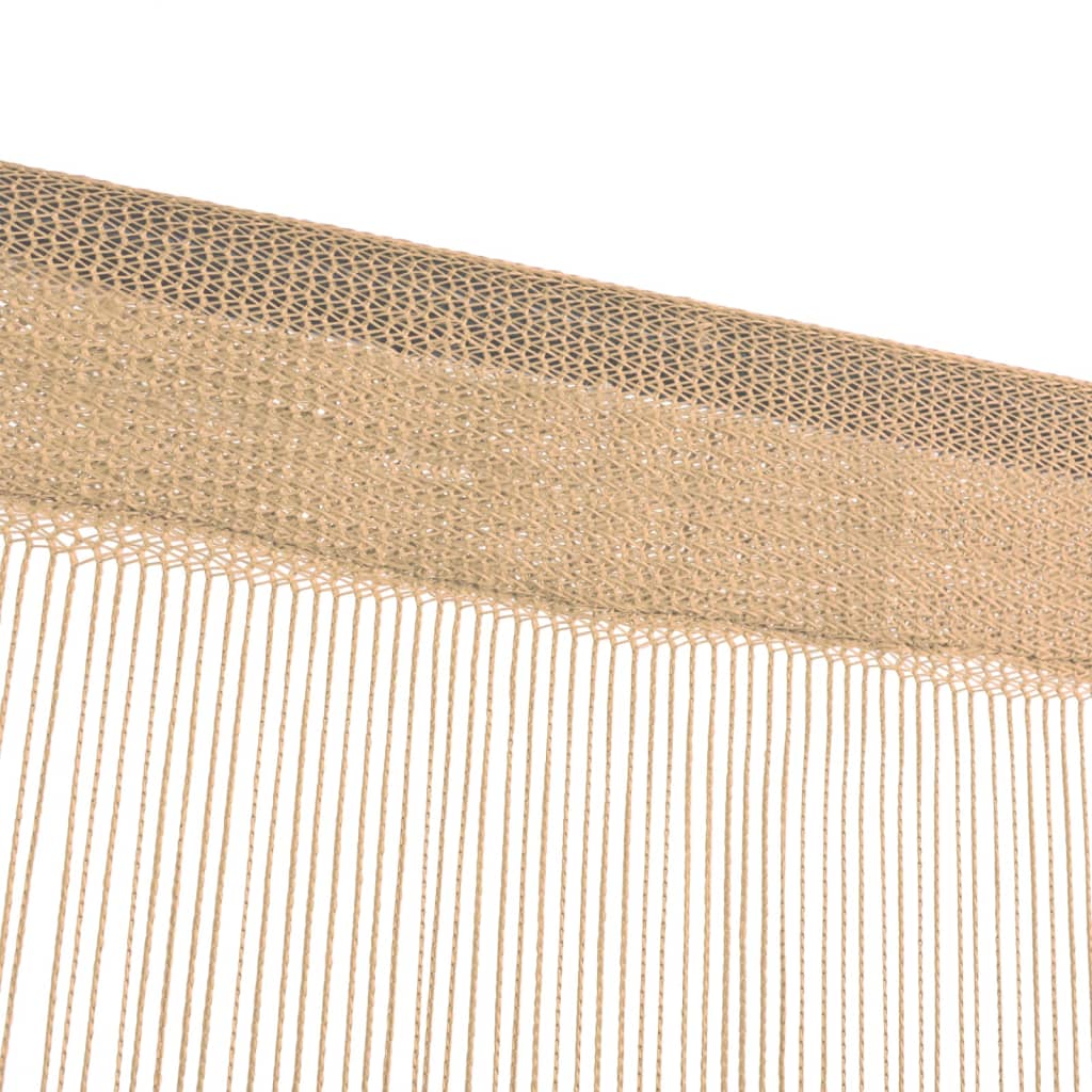 String Curtains 2 pcs 140x250 cm Beige