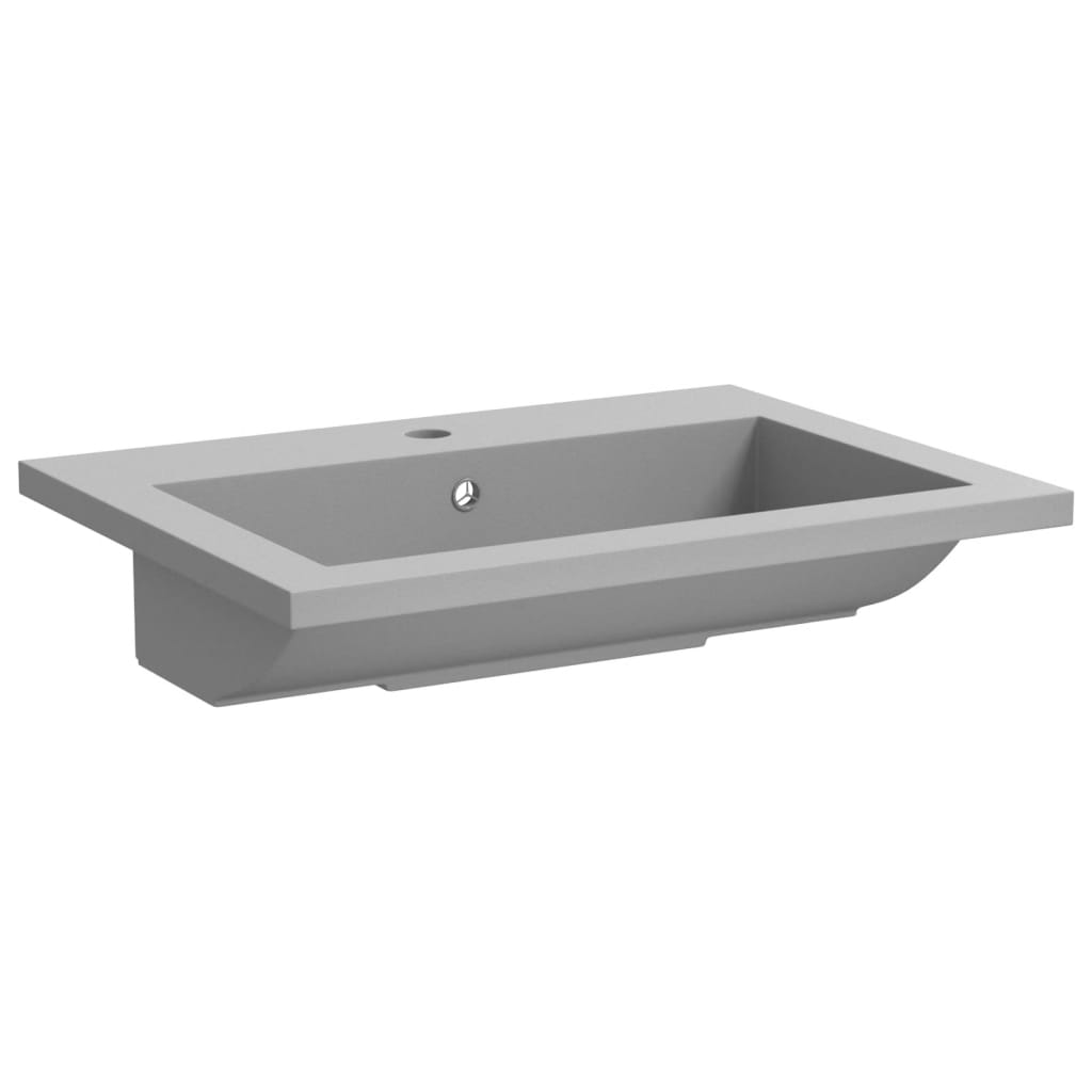 Granite Basin 600x450x120 mm Grey