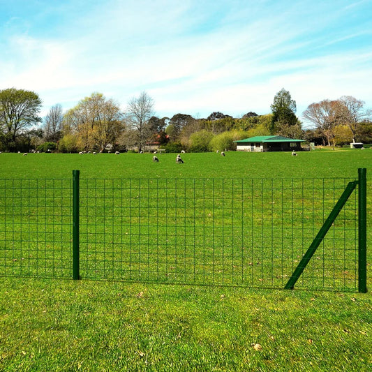 Euro Fence Steel 25x1.0 m Green