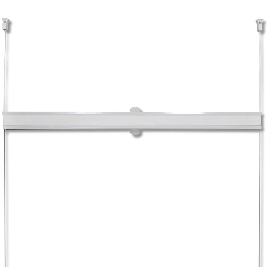 Plisse Blind 60x125cm White Pleated Blind