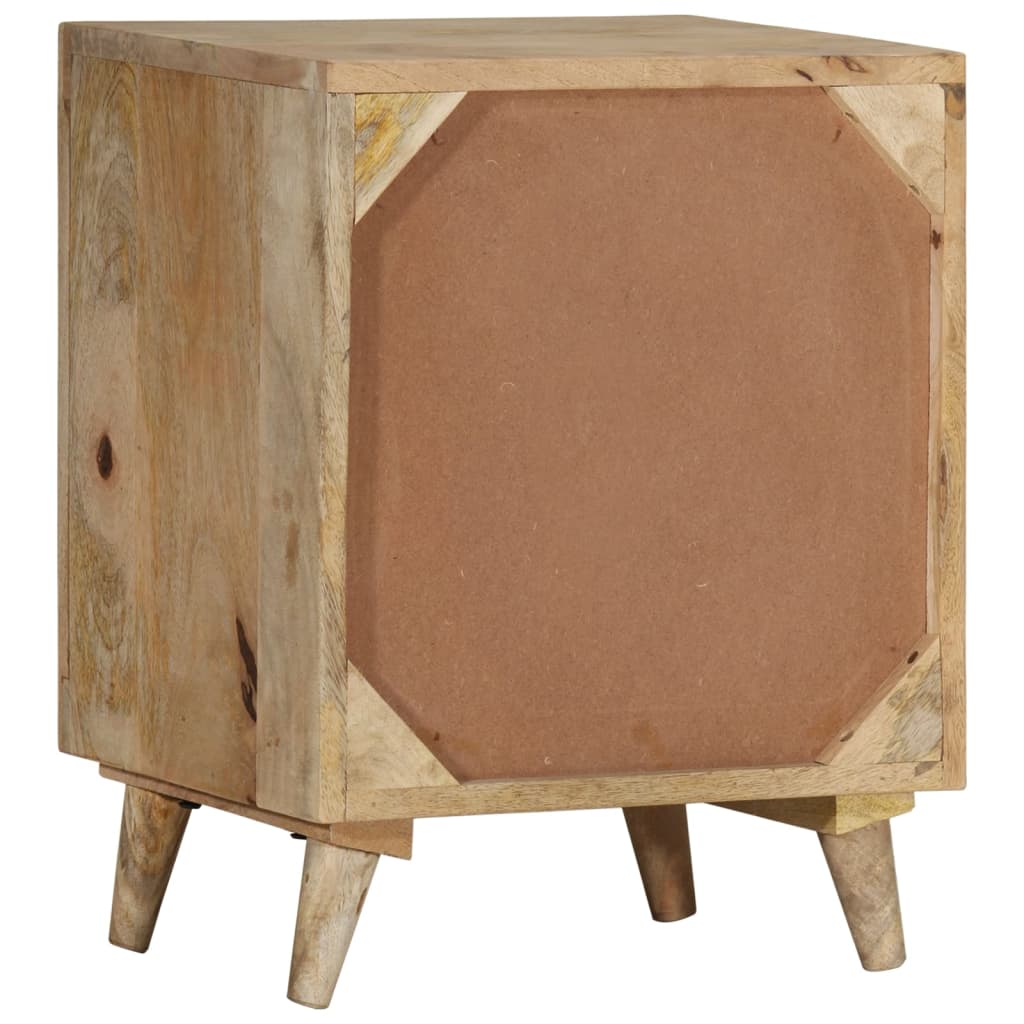 Bedside Cabinet 40x30x50 cm Solid Mango Wood