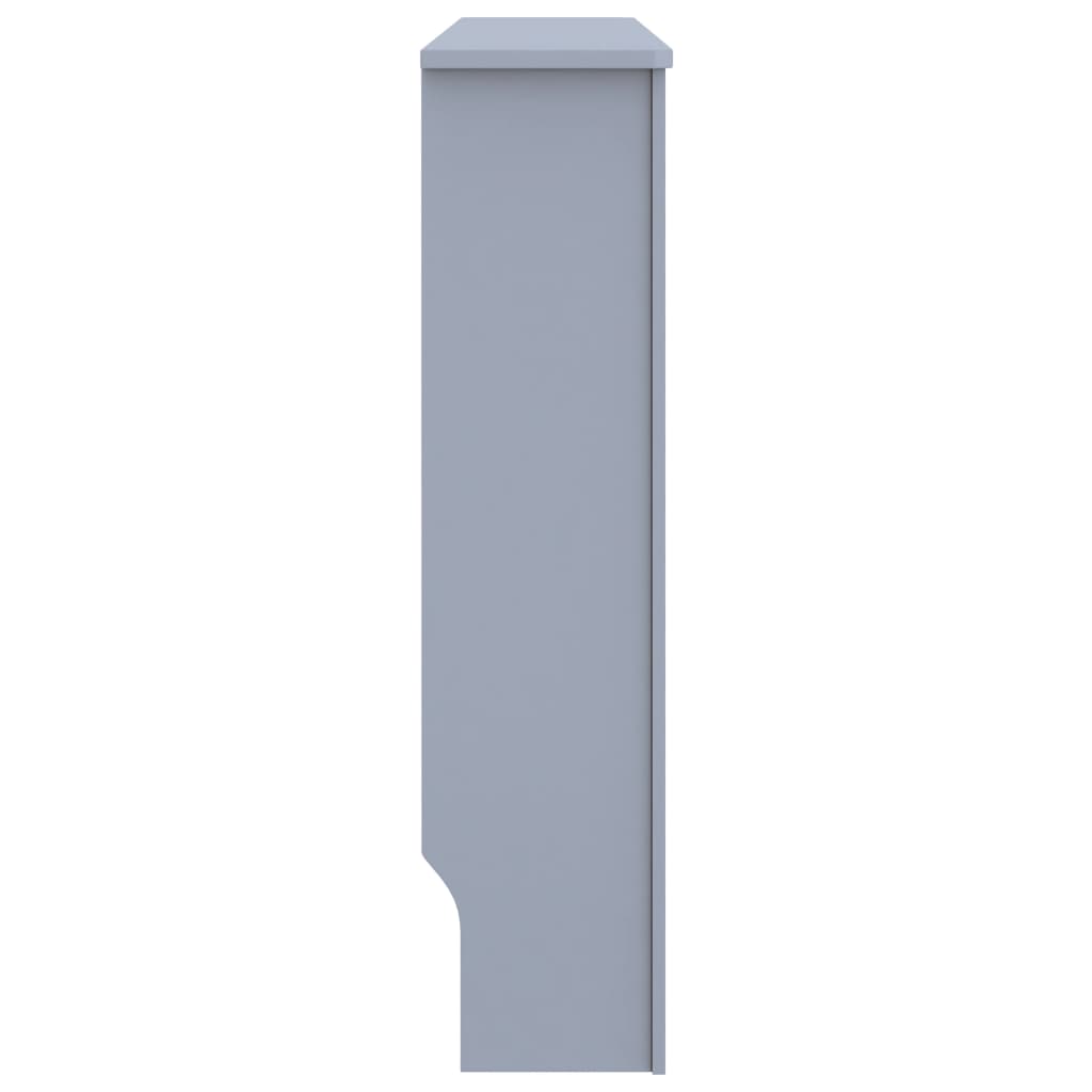 Radiator Cover Anthracite 112x19x81.5 cm MDF