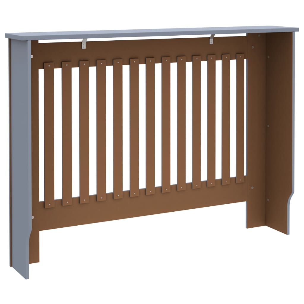 Radiator Cover Anthracite 112x19x81.5 cm MDF