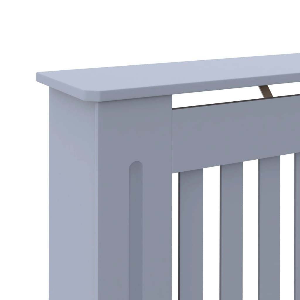 Radiator Cover Anthracite 112x19x81.5 cm MDF