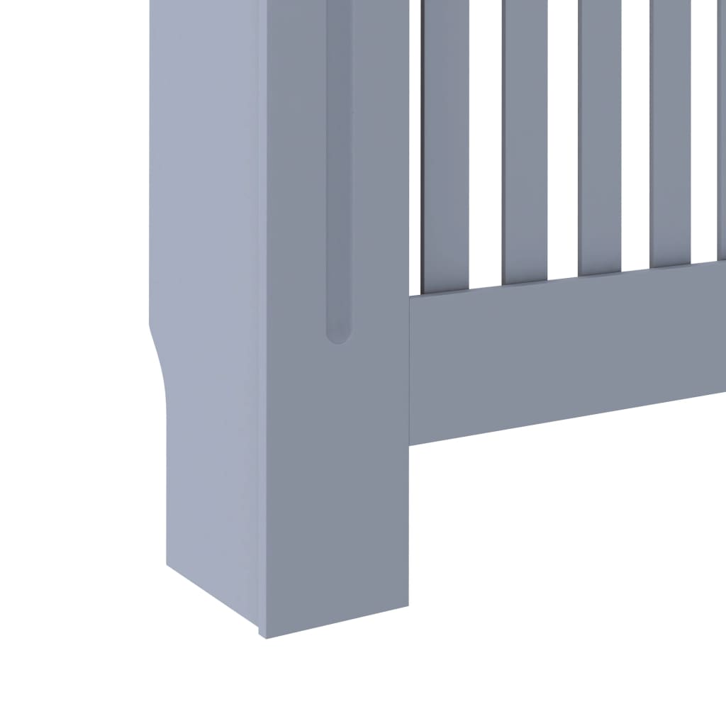 Radiator Cover Anthracite 112x19x81.5 cm MDF