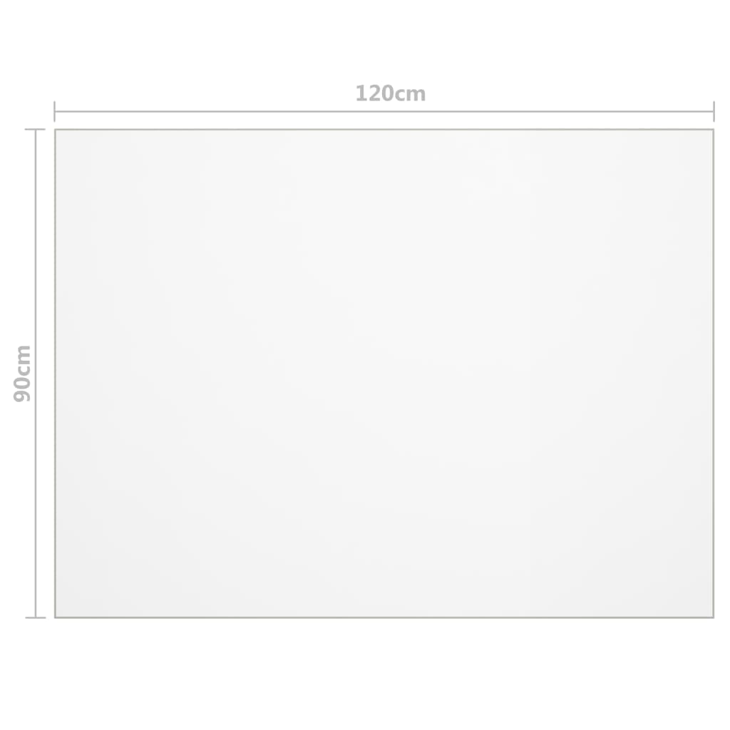 Table Protector Transparent 120x90 cm 2 mm PVC