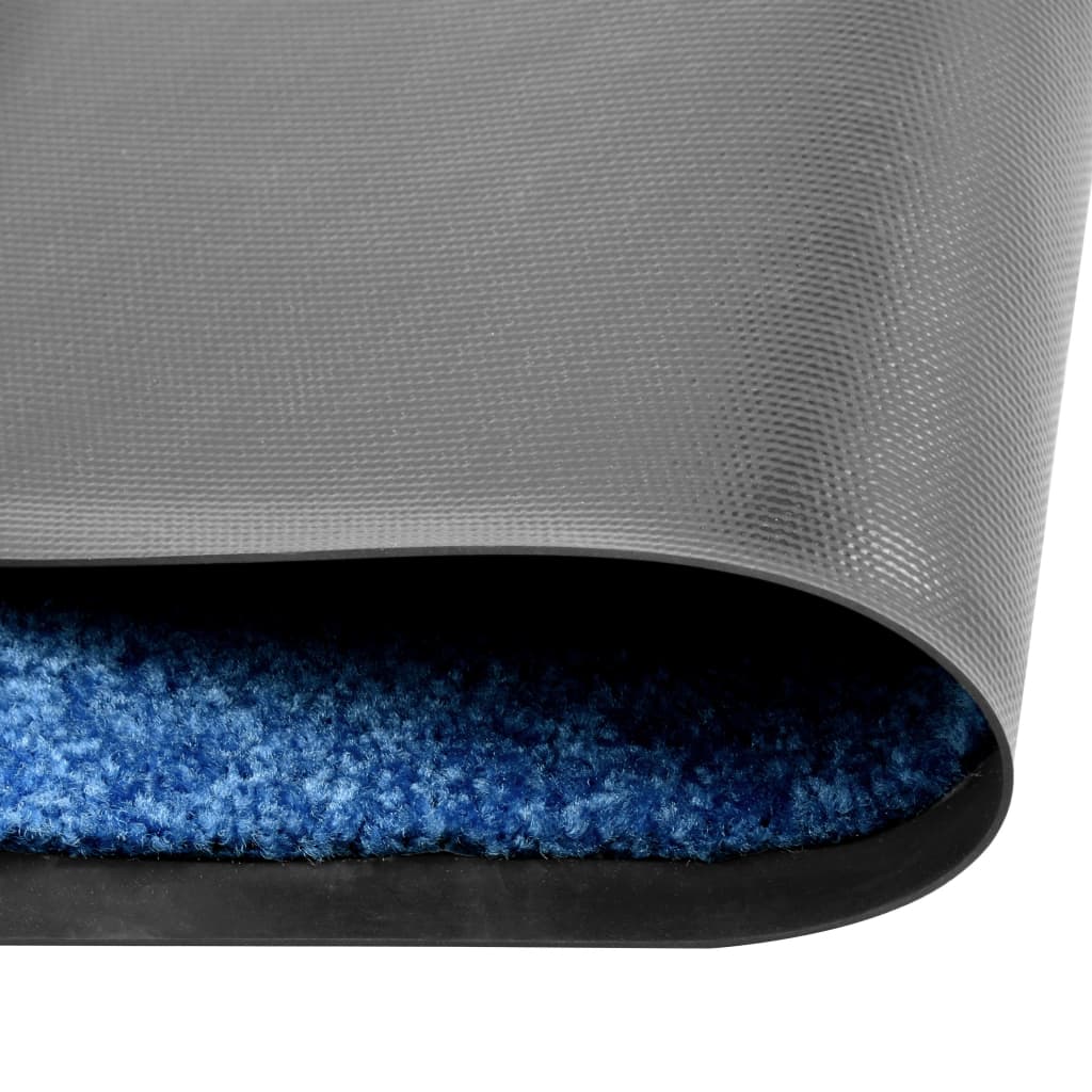 Doormat Washable Blue 120x180 cm