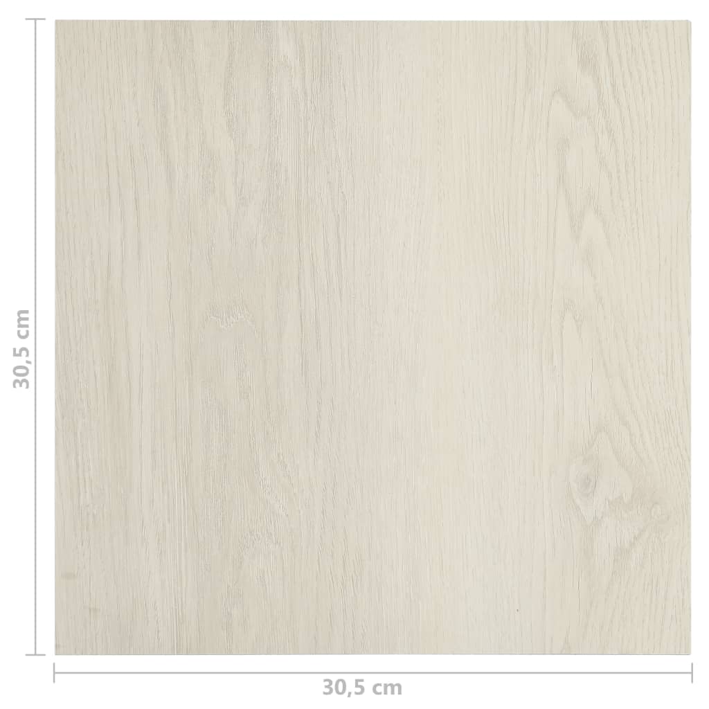 Self-adhesive Flooring Planks 55 pcs PVC 5.11 m² Beige