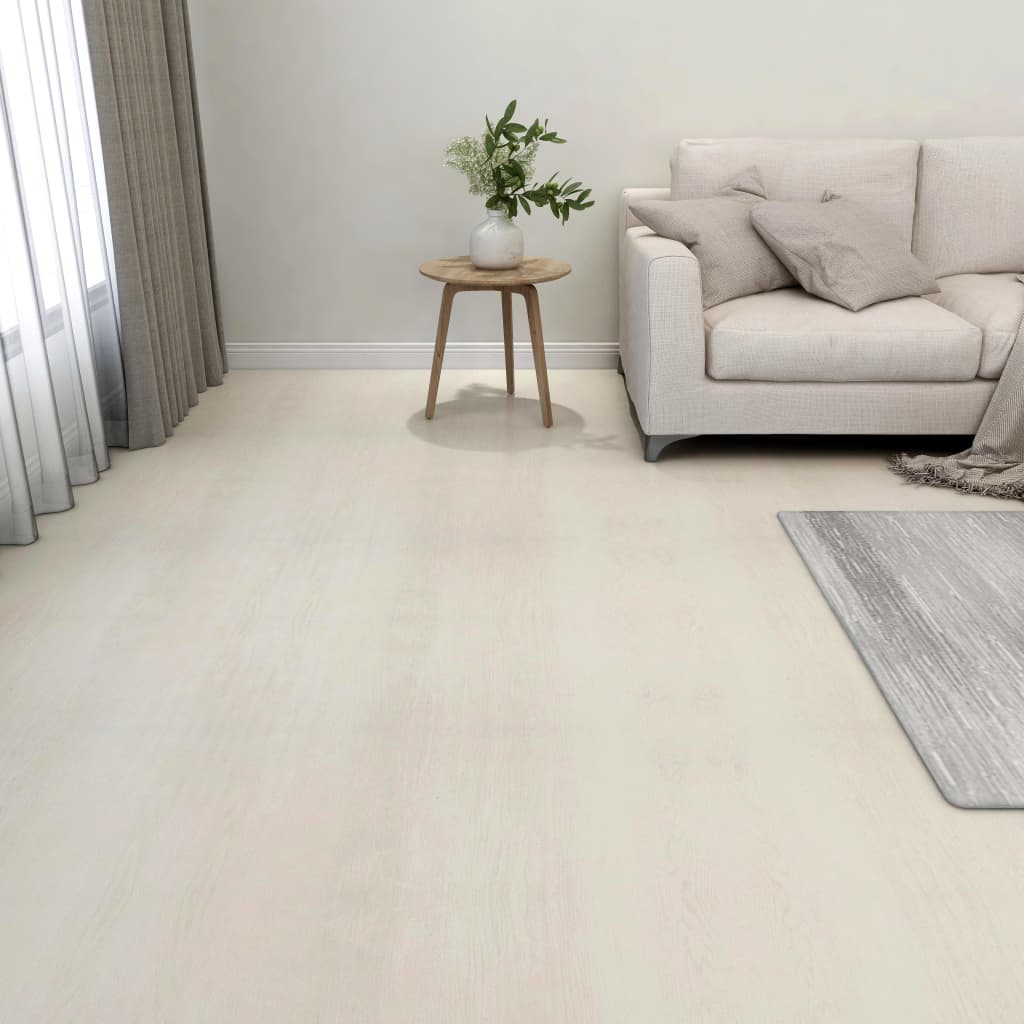 Self-adhesive Flooring Planks 55 pcs PVC 5.11 m² Beige