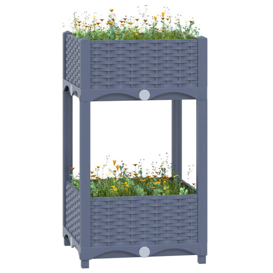 Raised Bed 40x40x71 cm Polypropylene