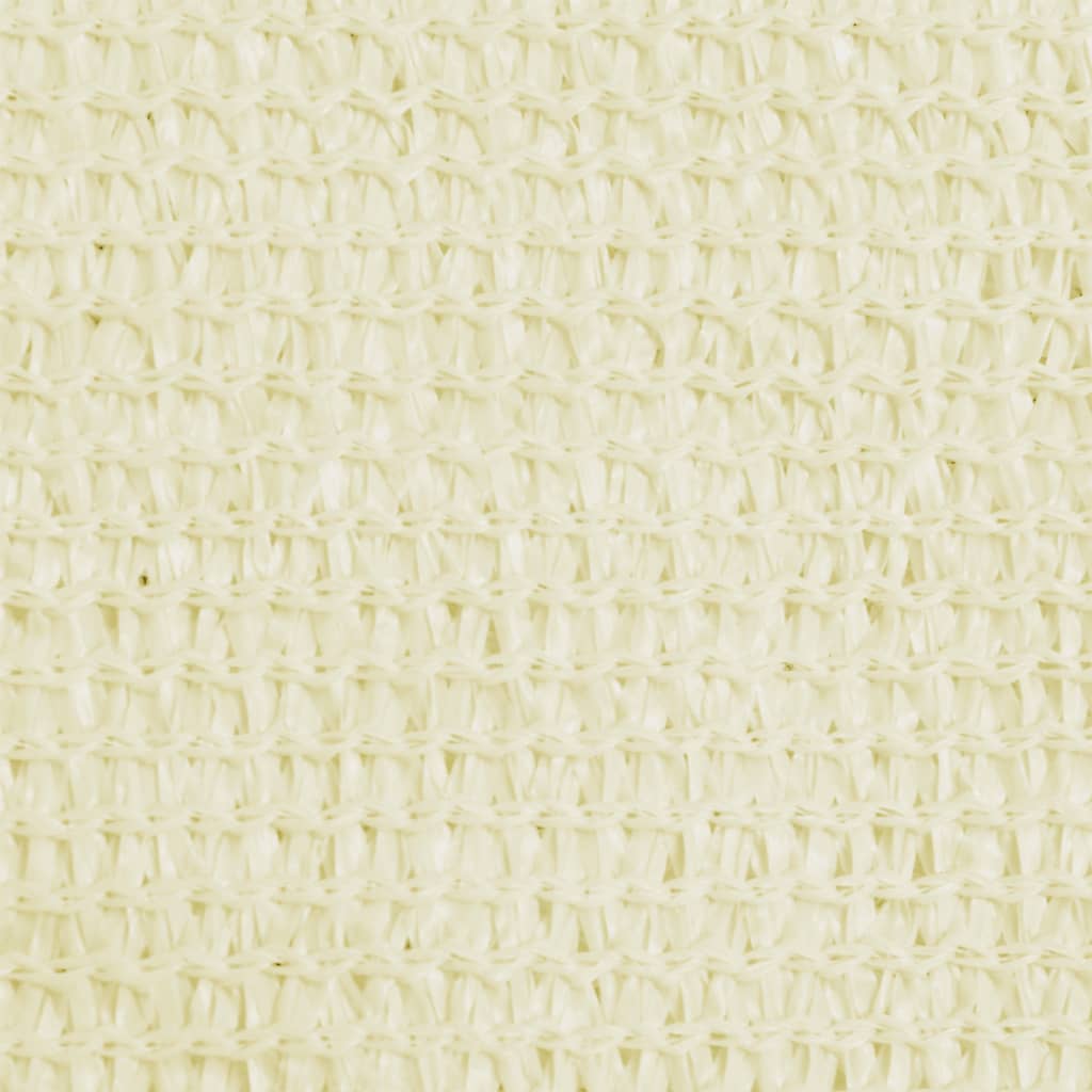 Sunshade Sail 160 g/m² Cream 2x5 m HDPE