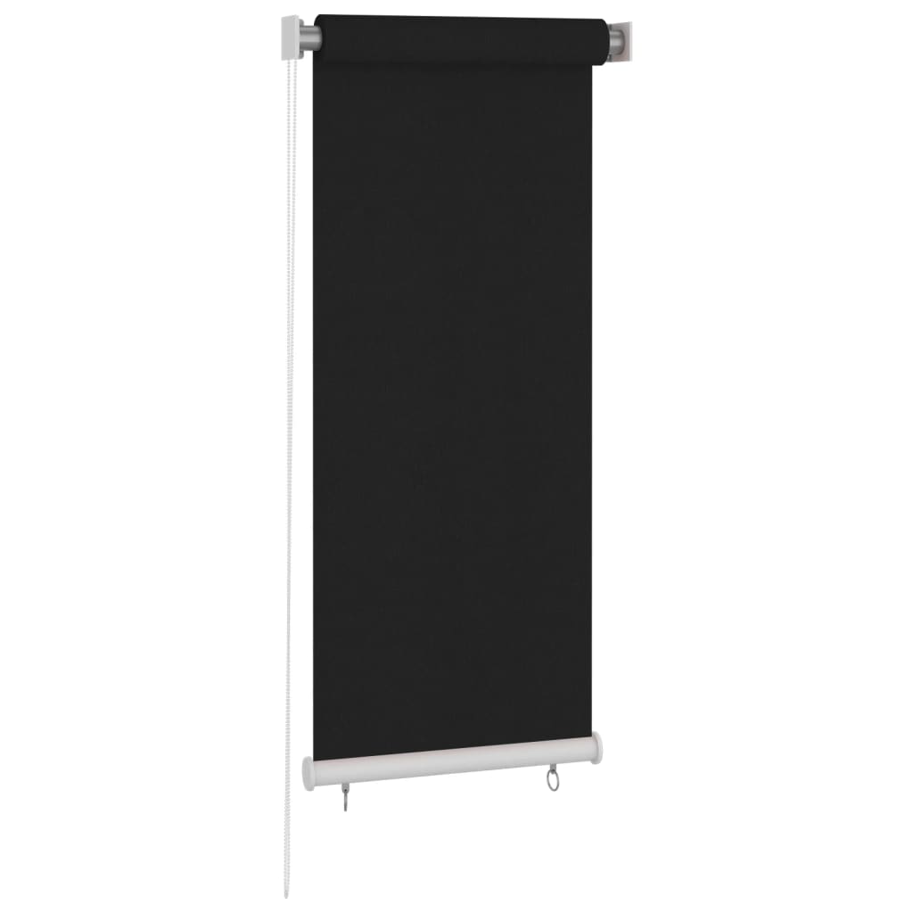 Outdoor Roller Blind 60x140 cm Black