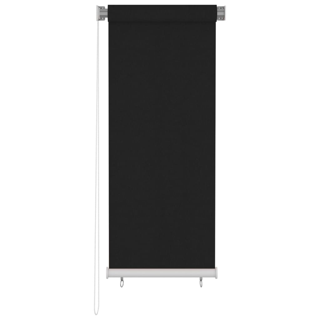Outdoor Roller Blind 60x140 cm Black