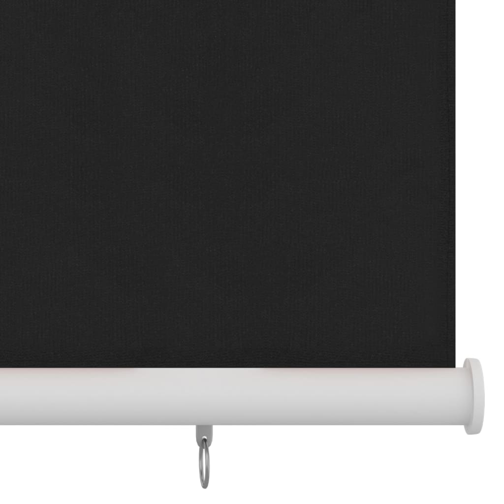 Outdoor Roller Blind 60x140 cm Black