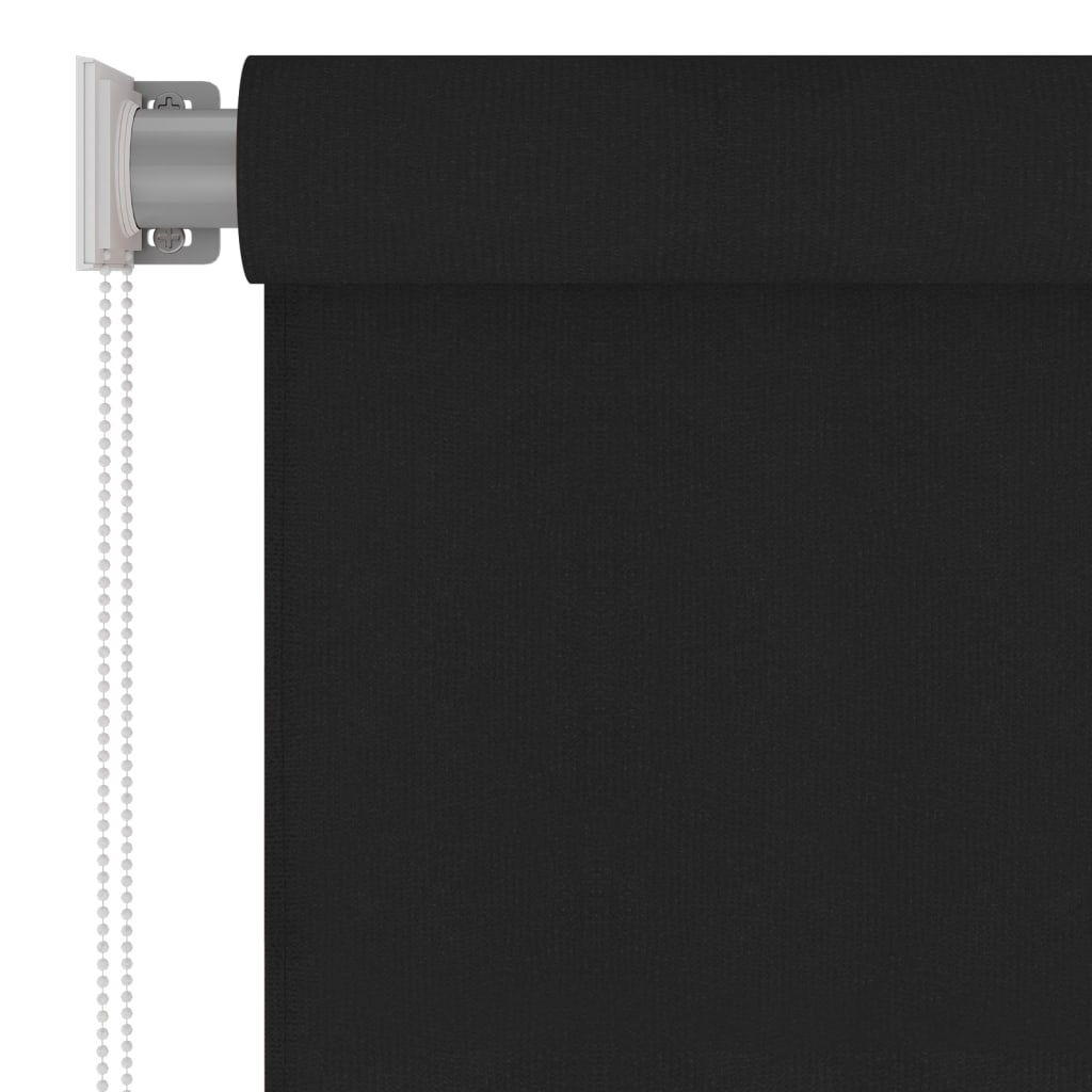 Outdoor Roller Blind 60x140 cm Black