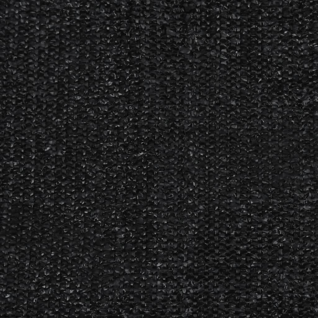 Outdoor Roller Blind 60x140 cm Black