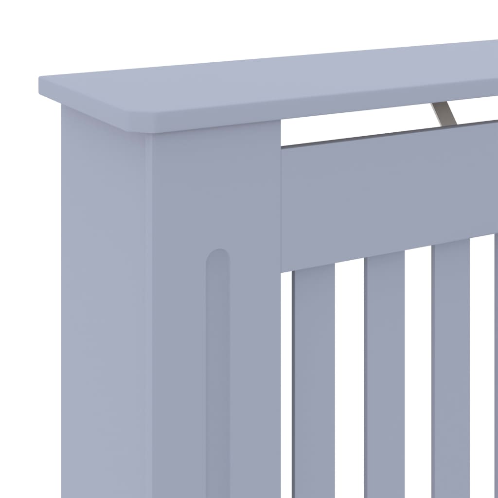 MDF Radiator Cover Grey 78 cm