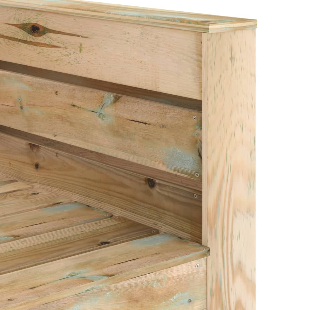 2 Piece Garden Pallet Lounge Set Impregnated Pinewood