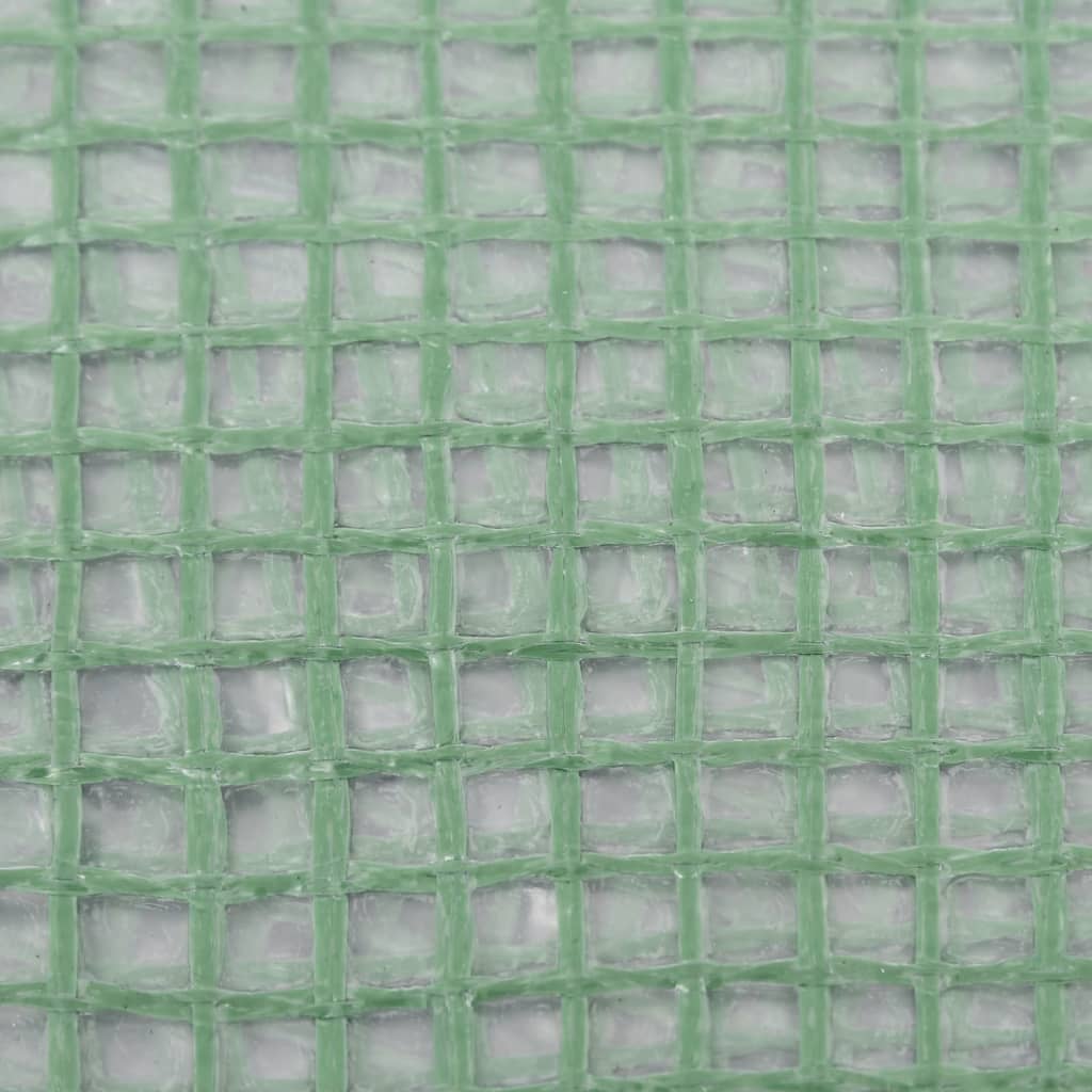 Greenhouse Replacement Cover (4 m²) 200x200x200 cm Green
