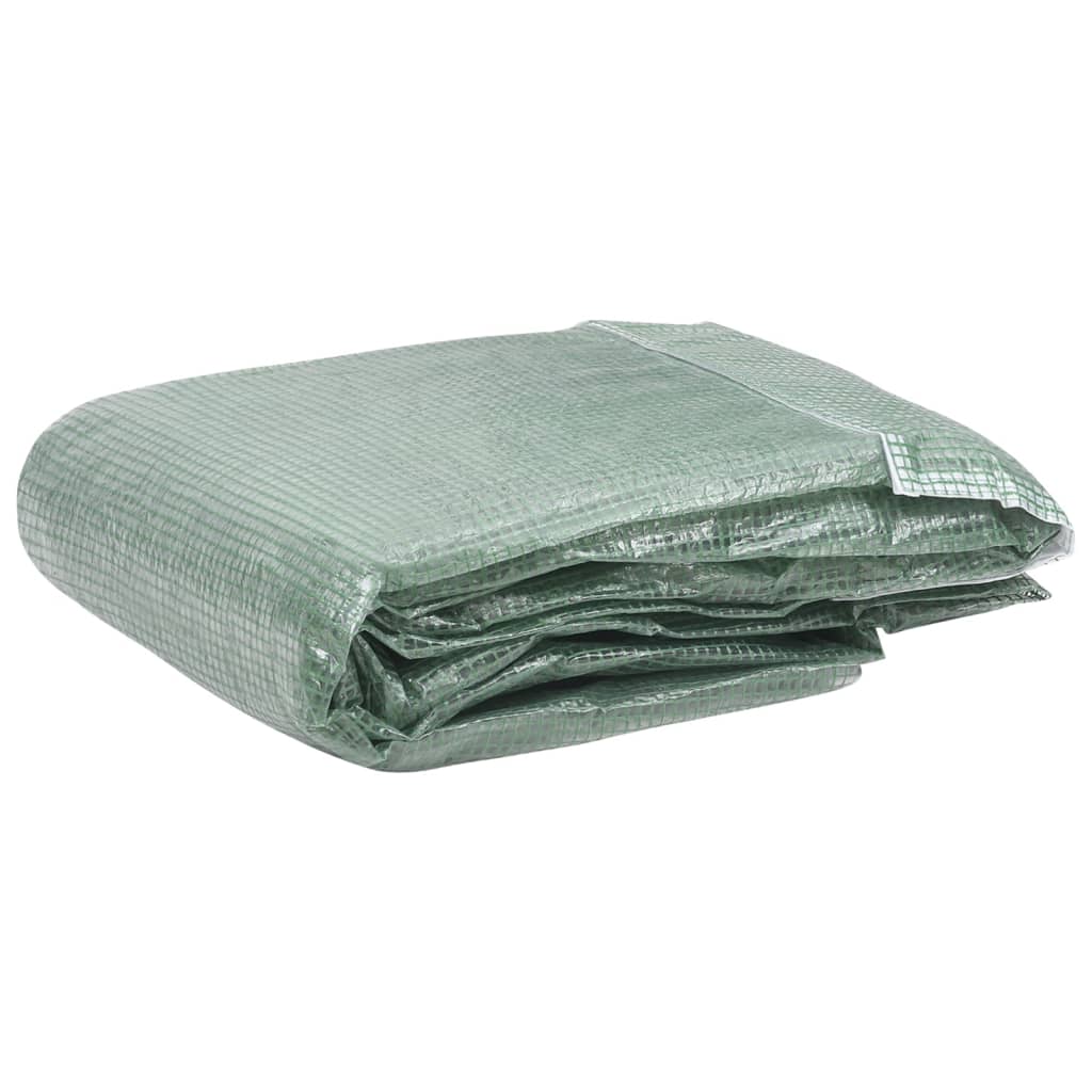Greenhouse Replacement Cover (6.86 m²) 200x343x200 cm Green