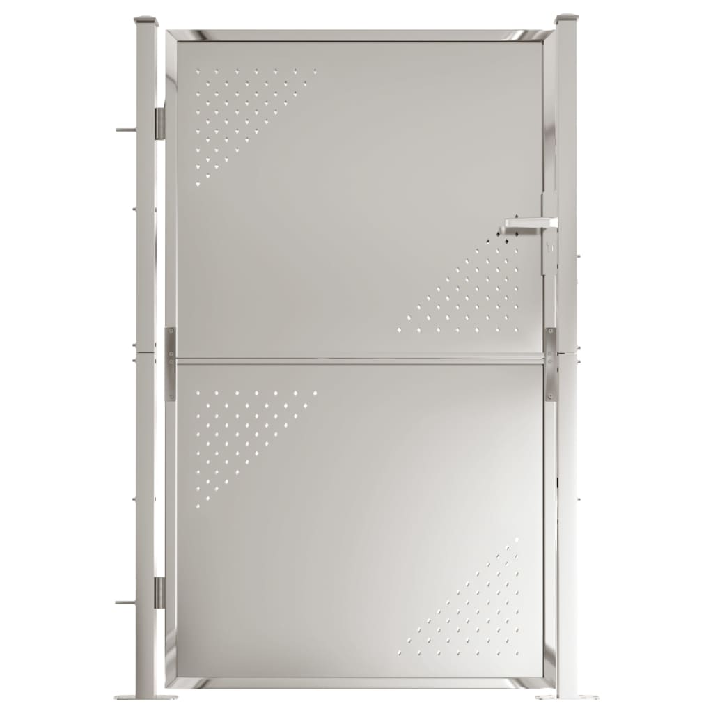 Garden Gate 100x145 cm Stainless Steel