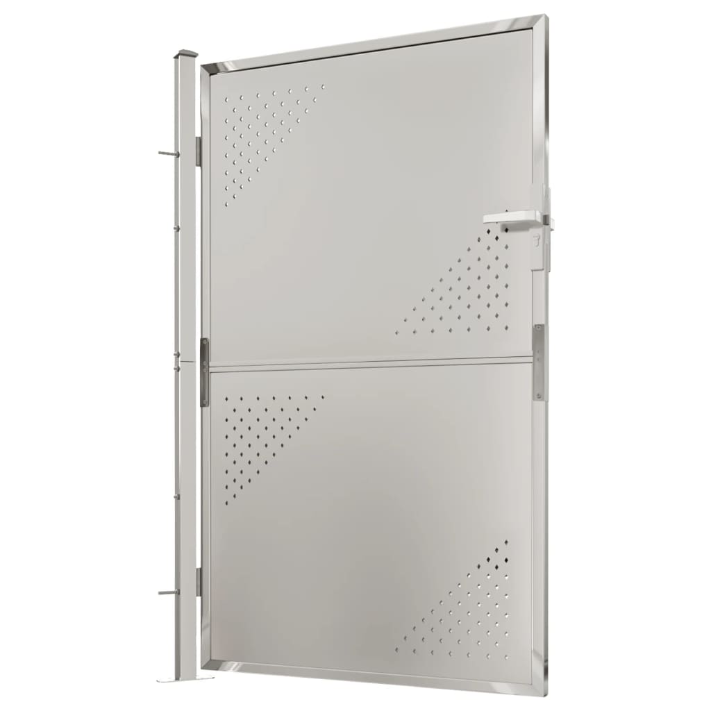 Garden Gate 100x145 cm Stainless Steel