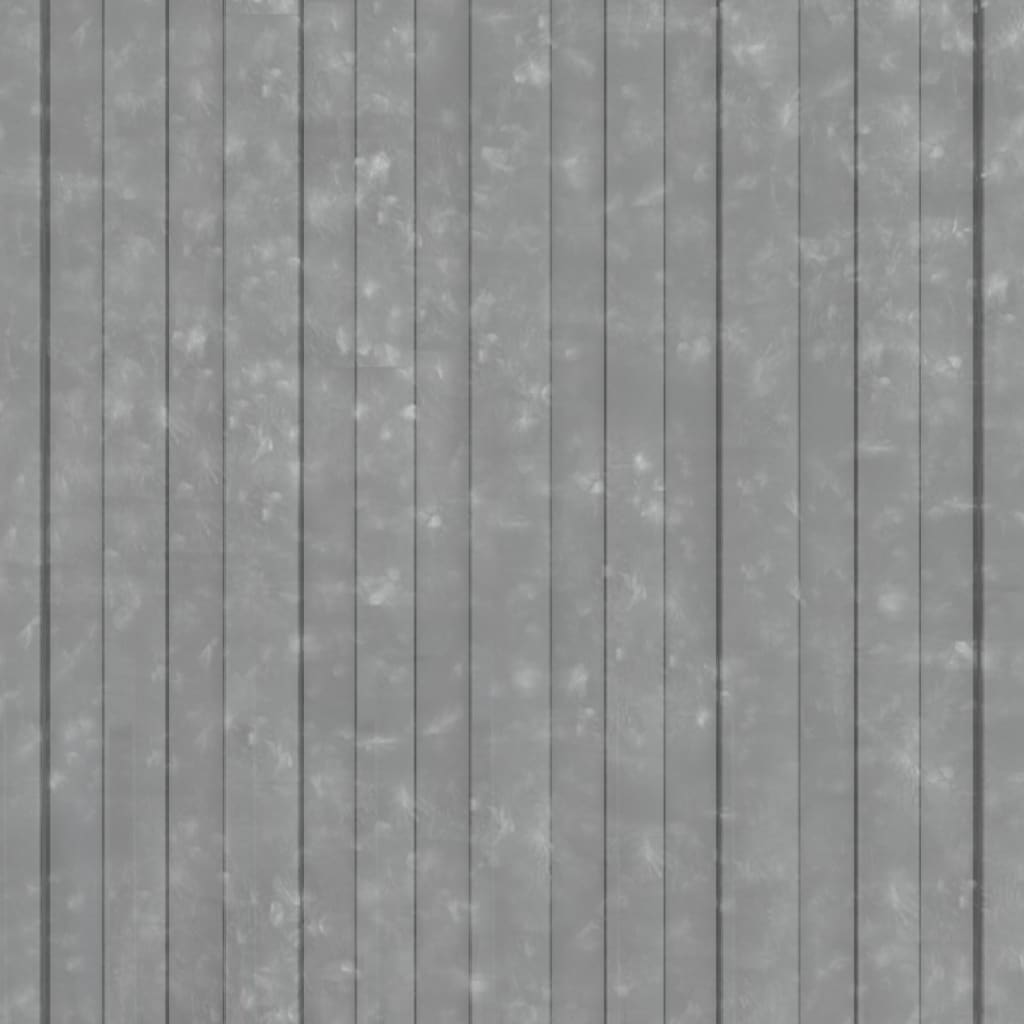 Roof Panels 36 pcs Galvanised Steel Silver 80x45 cm