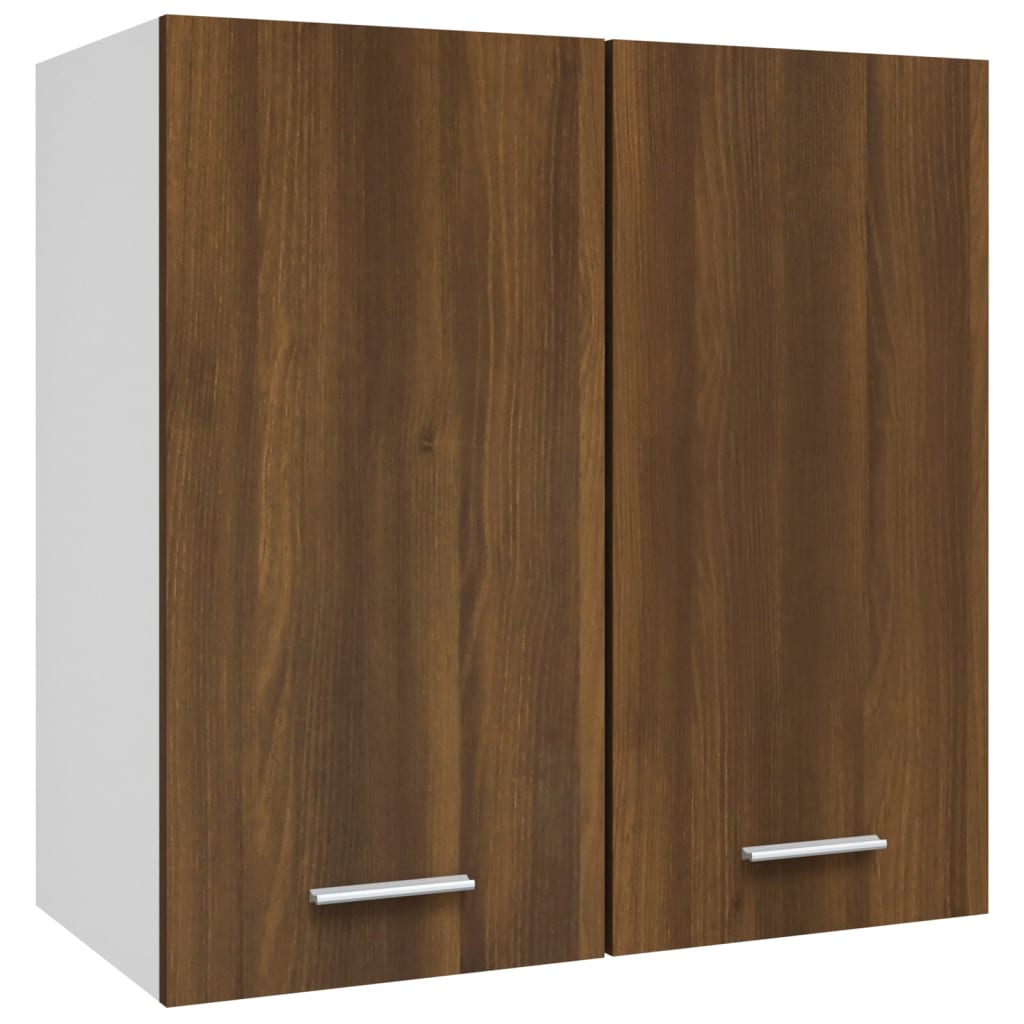 Hanging Cabinet Lyon Brown Oak 60x31x60 cm Engineered Wood