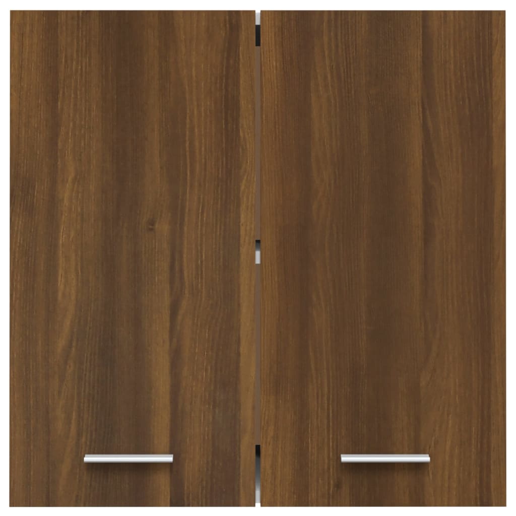 Hanging Cabinet Lyon Brown Oak 60x31x60 cm Engineered Wood