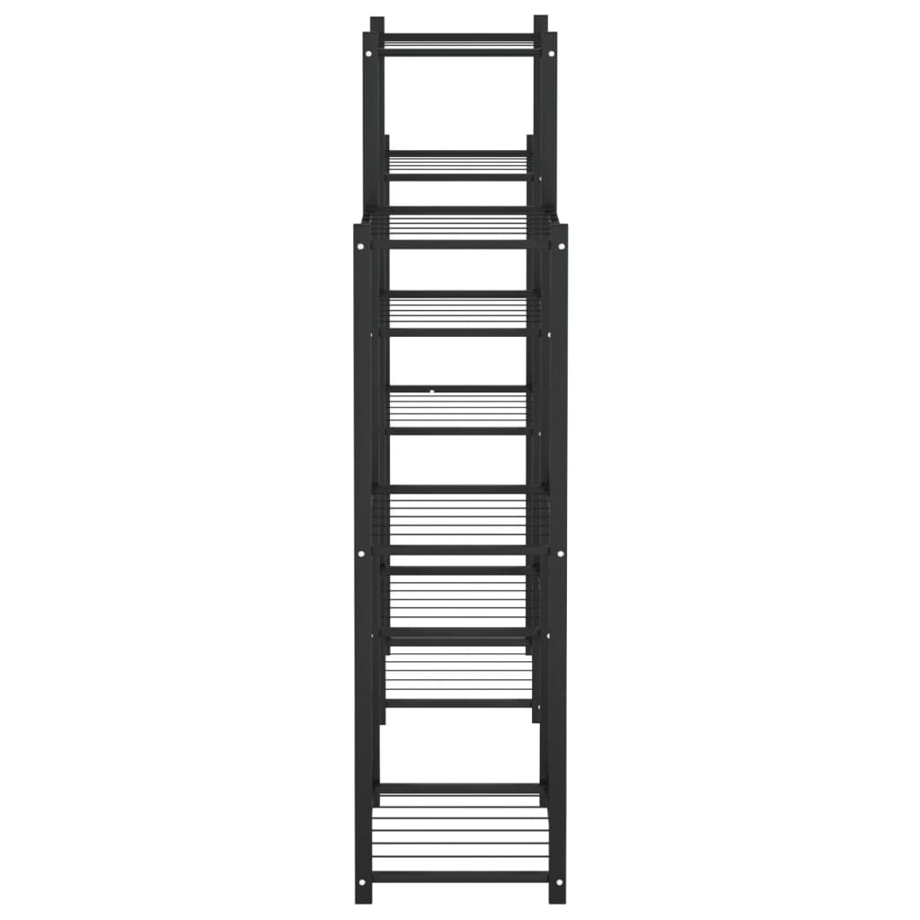Flower Stand 83x25x100 cm Black Iron