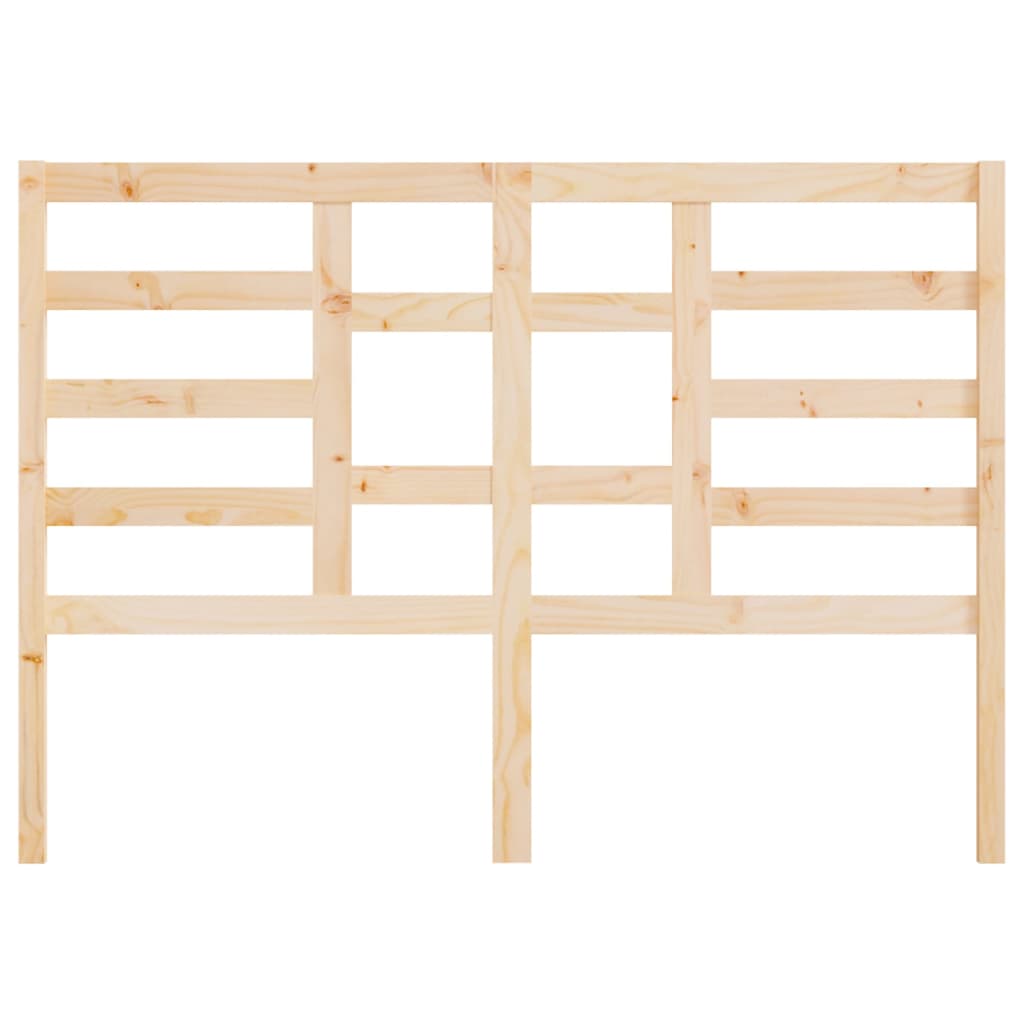 Bed Headboard 166x4x104 cm Solid Wood Pine