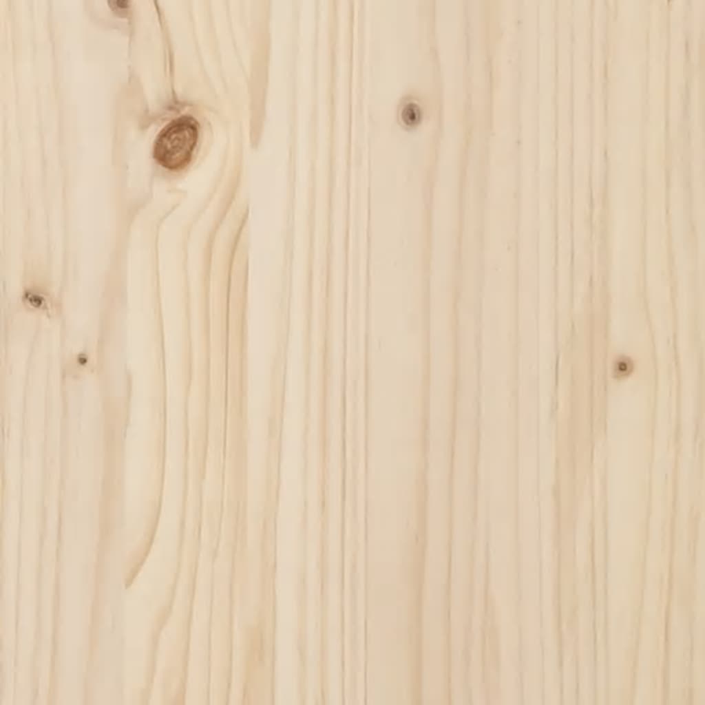 Bed Headboard 166x4x104 cm Solid Wood Pine