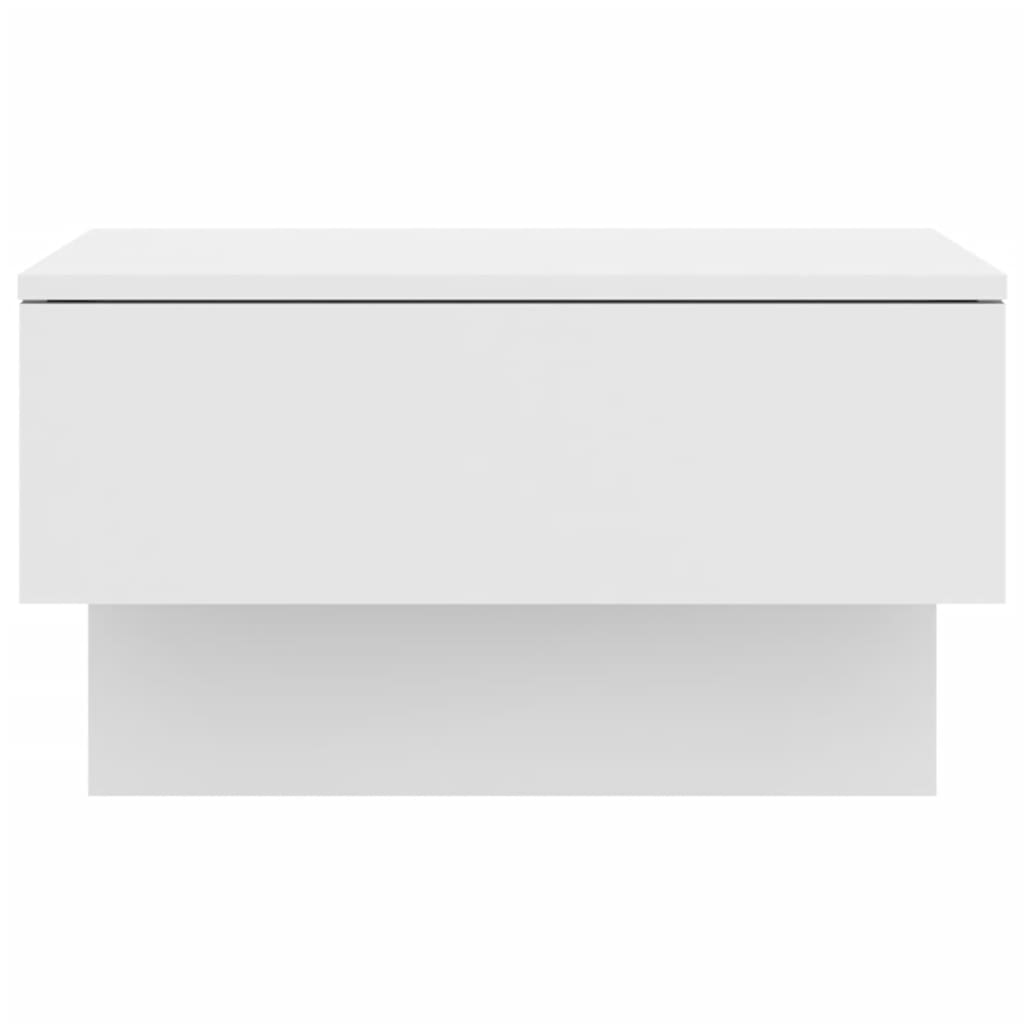 Wall-mounted Bedside Cabinets 2 pcs White