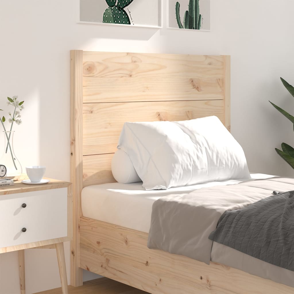 Headboard 81x4x100 cm Solid Wood Pine