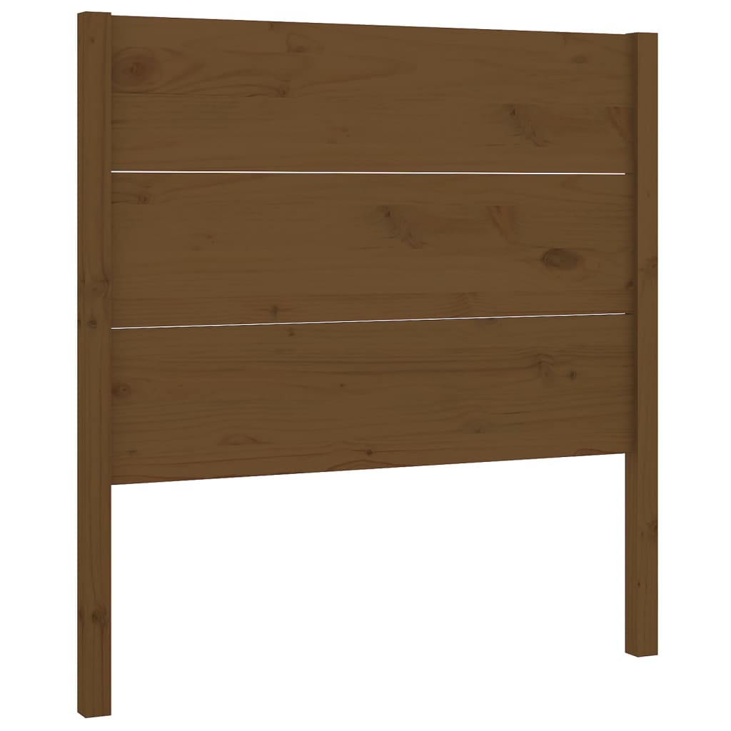 Headboard Honey Brown 81x4x100 cm Solid Wood Pine
