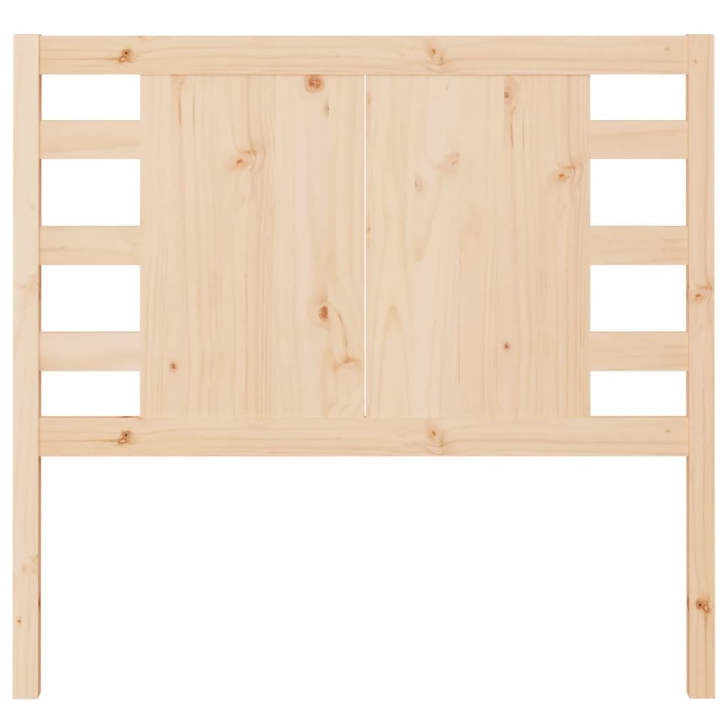 Headboard 81x4x100 cm Solid Wood Pine