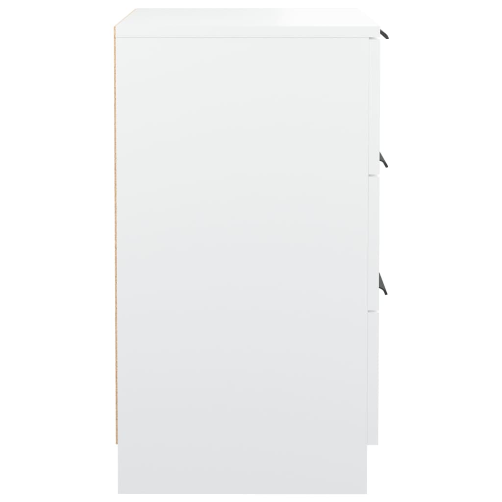 Bedside Cabinets 2 pcs White 40x36x65 cm