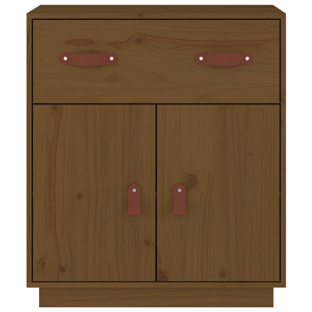 Sideboard Honey Brown 65.5x40x75 cm Solid Wood Pine
