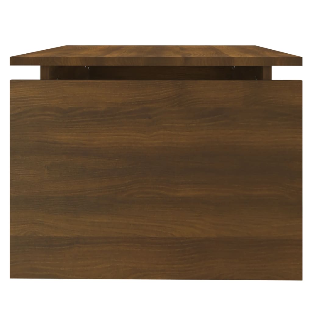 Coffee Table Brown Oak 68x50x38 cm Engineered Wood