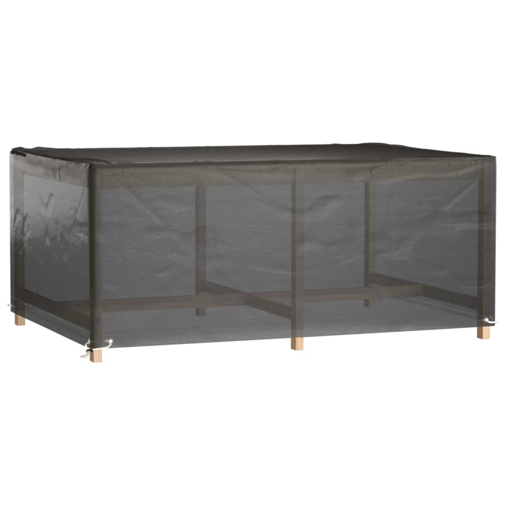 Garden Furniture Cover 8 Eyelets 180x122x75 cm Rectangular